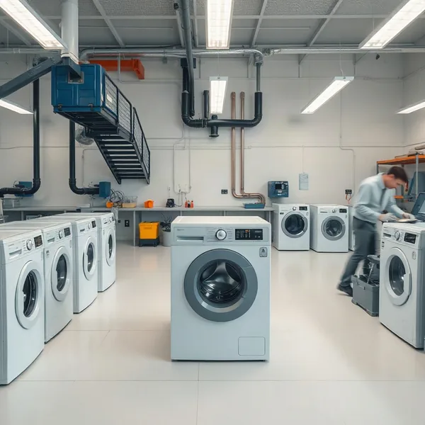 Professional Washing Machine Maintenance in Dubai carried out by a licensed technician